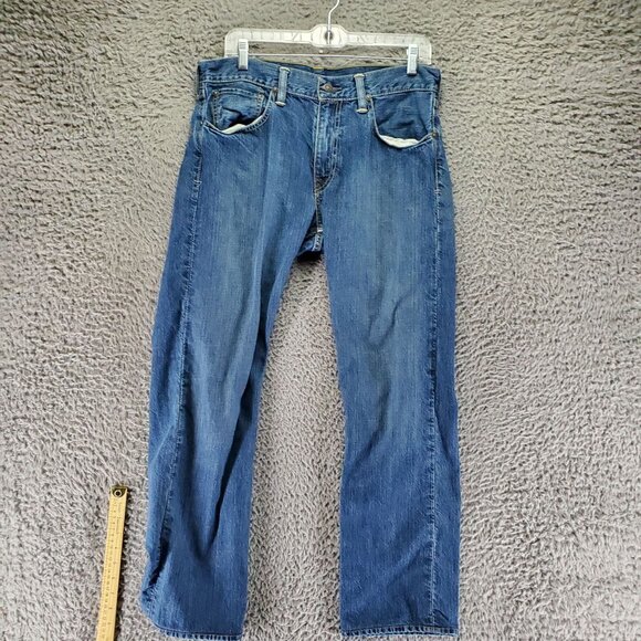 Polo Ralph Lauren Jeans Mens 30x30 Blue Cotton Denim Relaxed Fit - Picture 1 of 8